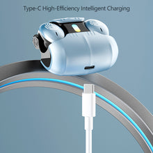Load image into Gallery viewer, Bone Conduction Open Ear Clip Wireless Bluetooth 5.5 Headphones LED Breathing Light Noise Canceling Earbuds for Music
