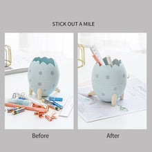 Load image into Gallery viewer, Cute Dinosaur Egg Detachable Pen Holder Organizer Pencil Pot Container Stationery Office Desktop Ornament Storage Box Kids Gift
