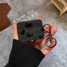 Load image into Gallery viewer, Dragon Pattern Simple Black Silicone Case for AirPods 4, 3, 2, 1,Pro Wireless Bluetooth Earphone Protective Soft Cover
