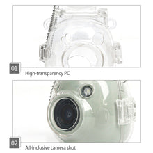 Load image into Gallery viewer, For Fuji Camera Instax Pal Crystal Case Anti-Scratch Anti-Fall Pal Set With Self-Shooting Mirror Transparent Protective Shell
