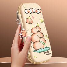 Load image into Gallery viewer, 3D Eva Capibara Pencil Case Cartoon Cute Large Capacity Stationery Bag Pencil Case for Students School Supply Stationery bag
