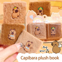 Load image into Gallery viewer, Cute Things Kawaii Stationery Back To School Supplies Capybara Stationery Mini Portable Notebook Gift for Kids Small Notepad

