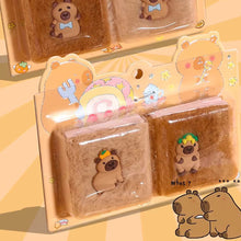 Load image into Gallery viewer, Cute Things Kawaii Stationery Back To School Supplies Capybara Stationery Mini Portable Notebook Gift for Kids Small Notepad
