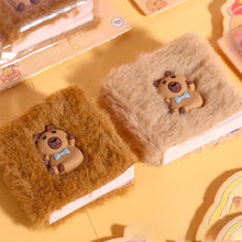 Load image into Gallery viewer, Cute Things Kawaii Stationery Back To School Supplies Capybara Stationery Mini Portable Notebook Gift for Kids Small Notepad
