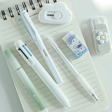 Load image into Gallery viewer, 7-In-1 Stationery Set Children Back To School Gel Pen Highlighter Ballpoint Pen Eternal Pencil Tape Eraser Knife Kids Prize
