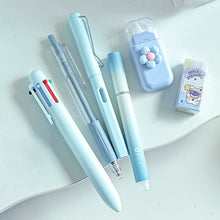Load image into Gallery viewer, 7-In-1 Stationery Set Children Back To School Gel Pen Highlighter Ballpoint Pen Eternal Pencil Tape Eraser Knife Kids Prize
