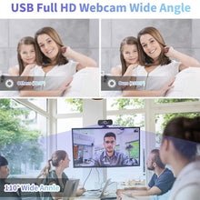 Load image into Gallery viewer, 1080/720P Desktop Computer Camera USB Online Class Webcam with Microphone Computer Drive Camera USB Camera PC Webcam
