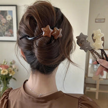 Load image into Gallery viewer, Elegant Star Twist Hair Clip for Women Non-Slip Updo Hair Claw Female Daily Sweet Hair Accessories Hair Crab Make Up Small Size Hair Clip Hair Pins
