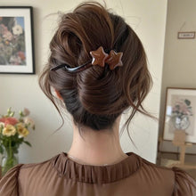 Load image into Gallery viewer, Elegant Star Twist Hair Clip for Women Non-Slip Updo Hair Claw Female Daily Sweet Hair Accessories Hair Crab Make Up Small Size Hair Clip Hair Pins
