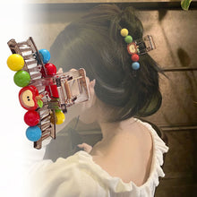 Load image into Gallery viewer, Cute Apple Series Hair Claw for Women Hair Clips Girls Sweet Barrettes Kawaii Hair Accessories Side Clips

