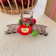 Load image into Gallery viewer, Cute Apple Series Hair Claw for Women Hair Clips Girls Sweet Barrettes Kawaii Hair Accessories Side Clips
