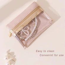 Load image into Gallery viewer, Jewelry Zipper Storage Pouch Earring Bracelet Necklace Organization Bag Traveling Jewelry Packaging Organizer
