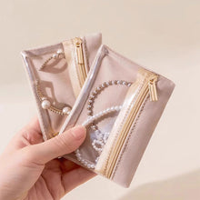 Load image into Gallery viewer, Jewelry Zipper Storage Pouch Earring Bracelet Necklace Organization Bag Traveling Jewelry Packaging Organizer
