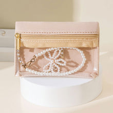 Load image into Gallery viewer, Jewelry Zipper Storage Pouch Earring Bracelet Necklace Organization Bag Traveling Jewelry Packaging Organizer
