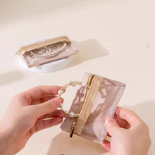 Load image into Gallery viewer, Jewelry Zipper Storage Pouch Earring Bracelet Necklace Organization Bag Traveling Jewelry Packaging Organizer
