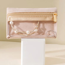 Load image into Gallery viewer, Jewelry Zipper Storage Pouch Earring Bracelet Necklace Organization Bag Traveling Jewelry Packaging Organizer
