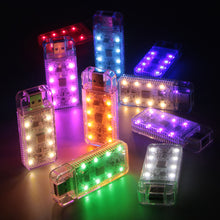 Load image into Gallery viewer, Touch Control USB Mini Night Light Rechargeable Car LED Ambient Lamp Magnetic Mount Reading Light Dimmable

