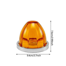 Load image into Gallery viewer, Truck Side Marker Lights 10-30V Cone-Shaped Clearance Lamps Waterproof Marine Signal &amp; Underbody Lights LED Warning Indicators
