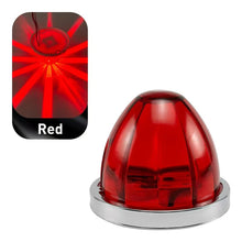 Load image into Gallery viewer, Truck Side Marker Lights 10-30V Cone-Shaped Clearance Lamps Waterproof Marine Signal &amp; Underbody Lights LED Warning Indicators
