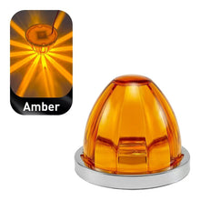 Load image into Gallery viewer, Truck Side Marker Lights 10-30V Cone-Shaped Clearance Lamps Waterproof Marine Signal &amp; Underbody Lights LED Warning Indicators
