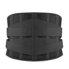 Load image into Gallery viewer, Nylon Waist Lower Back Brace Belt with 6 Stays Anti-skid Orthopedic Lumbar Support Breathable Waist Support for Gym Pain Relief
