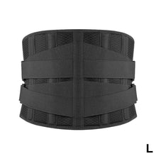 Load image into Gallery viewer, Nylon Waist Lower Back Brace Belt with 6 Stays Anti-skid Orthopedic Lumbar Support Breathable Waist Support for Gym Pain Relief
