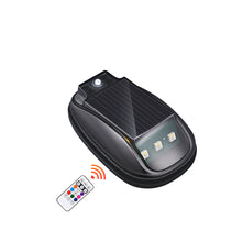 Load image into Gallery viewer, Car Roof Lights Solar Powered Light Flashing Lights Marker Light Cab Mouse Dome Light Chrome Gap for Truck Pickup
