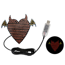 Load image into Gallery viewer, LED Heart Shape Decorative Lamps For Car Interiors Ambient Lighting Remote Control Neon Lights Interior Atmosphere Decor Light
