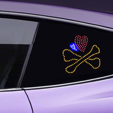 Load image into Gallery viewer, LED Heart Shape Decorative Lamps For Car Interiors Ambient Lighting Remote Control Neon Lights Interior Atmosphere Decor Light
