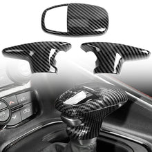 Load image into Gallery viewer, Car Gear Shift Knob Decoration Cover Gear Shift Handle Sticker Carbon Fiber For Dodge Charger/Challenger 2015+Durango 2018+
