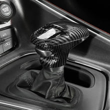 Load image into Gallery viewer, Car Gear Shift Knob Decoration Cover Gear Shift Handle Sticker Carbon Fiber For Dodge Charger/Challenger 2015+Durango 2018+
