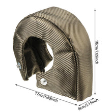 Load image into Gallery viewer, Car Titanium Fiber T3 Turbo Cover Charger Protection Insulation Wrap Heat Shield High Temperature Blanket Motorcycle Accessorie

