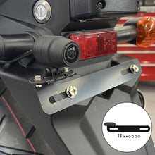 Load image into Gallery viewer, Motorcycle Rear Light Mount Bracket Holder Right Left for Video Camera Mounts License Plate Pressure Base Bracket Adapter
