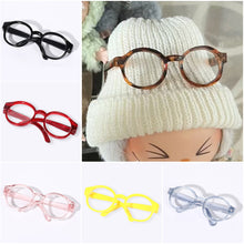 Load image into Gallery viewer, For Labubu Glasses 6.5cm Cute Plastic Glasses for 17cm Labubu 10cm Cotton Doll Dolls Toy Glasses Accessories
