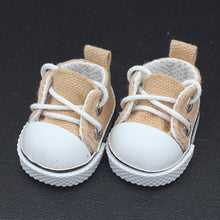 Load image into Gallery viewer, For LABUBU Canvas Shoes Suitable for 17cm Labubu 10cm Cotton Dolls Shoes Boots Casual Shoes Dolls Accessories DIY Doll Toys
