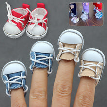 Load image into Gallery viewer, For LABUBU Canvas Shoes Suitable for 17cm Labubu 10cm Cotton Dolls Shoes Boots Casual Shoes Dolls Accessories DIY Doll Toys
