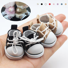 Load image into Gallery viewer, For LABUBU Canvas Shoes Suitable for 17cm Labubu 10cm Cotton Dolls Shoes Boots Casual Shoes Dolls Accessories DIY Doll Toys
