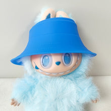 Load image into Gallery viewer, Silicone Doll Bucket Hat for Dollhouse Miniature 17cm Labubu Color Match Fisherman's Hat Kawaii Cute Doll Accessories Kids Girls Toys
