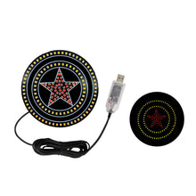 Load image into Gallery viewer, USB Car Window Lights LED Star Decorative Lights Creative Rear Window Ambient Lighting Car Interior Accessories
