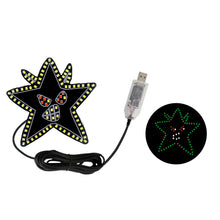 Load image into Gallery viewer, USB Car Window Lights LED Star Decorative Lights Creative Rear Window Ambient Lighting Car Interior Accessories
