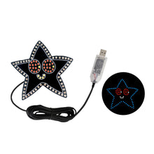 Load image into Gallery viewer, USB Car Window Lights LED Star Decorative Lights Creative Rear Window Ambient Lighting Car Interior Accessories
