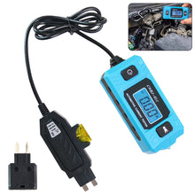 Load image into Gallery viewer, 12V/24V Car Current Tester Fuse Circuit Analyzer with Parasitic Drain Detection Vehicle Electrical System Diagnostic Tool
