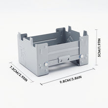 Load image into Gallery viewer, Outdoor Foldable Alcohol Stove Portable Windproof Solid Alcohol Stove Camping German Stove Set
