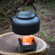 Load image into Gallery viewer, Outdoor Foldable Alcohol Stove Portable Windproof Solid Alcohol Stove Camping German Stove Set
