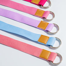 Load image into Gallery viewer, 1PC 1.8M*3.8CM Non-Elastic Yoga Resistance Band Yoga Auxiliary Stretching Rope With Loop Buckle Professional Yoga Supplies
