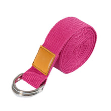 Load image into Gallery viewer, 1PC 1.8M*3.8CM Non-Elastic Yoga Resistance Band Yoga Auxiliary Stretching Rope With Loop Buckle Professional Yoga Supplies
