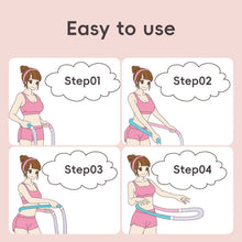 Load image into Gallery viewer, 1.3KG Soft Spring Weighted Hula Hoop Flexible Tube Waist And Abdominal Training Device Home Fitness Equipment
