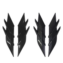 Load image into Gallery viewer, 2Pcs Car Rear Quarter Panel Louver Decals Side Window Vent Stickers 3D ABS Covers Car Exterior Accessories
