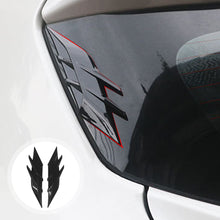 Load image into Gallery viewer, 2Pcs Car Rear Quarter Panel Louver Decals Side Window Vent Stickers 3D ABS Covers Car Exterior Accessories
