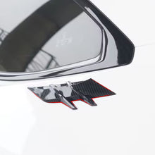 Load image into Gallery viewer, 2Pcs Car Rear Quarter Panel Louver Decals Side Window Vent Stickers 3D ABS Covers Car Exterior Accessories
